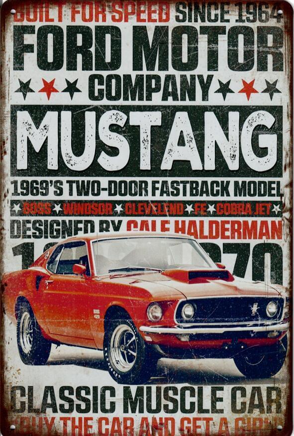 Mustang - Old-Signs.co.uk